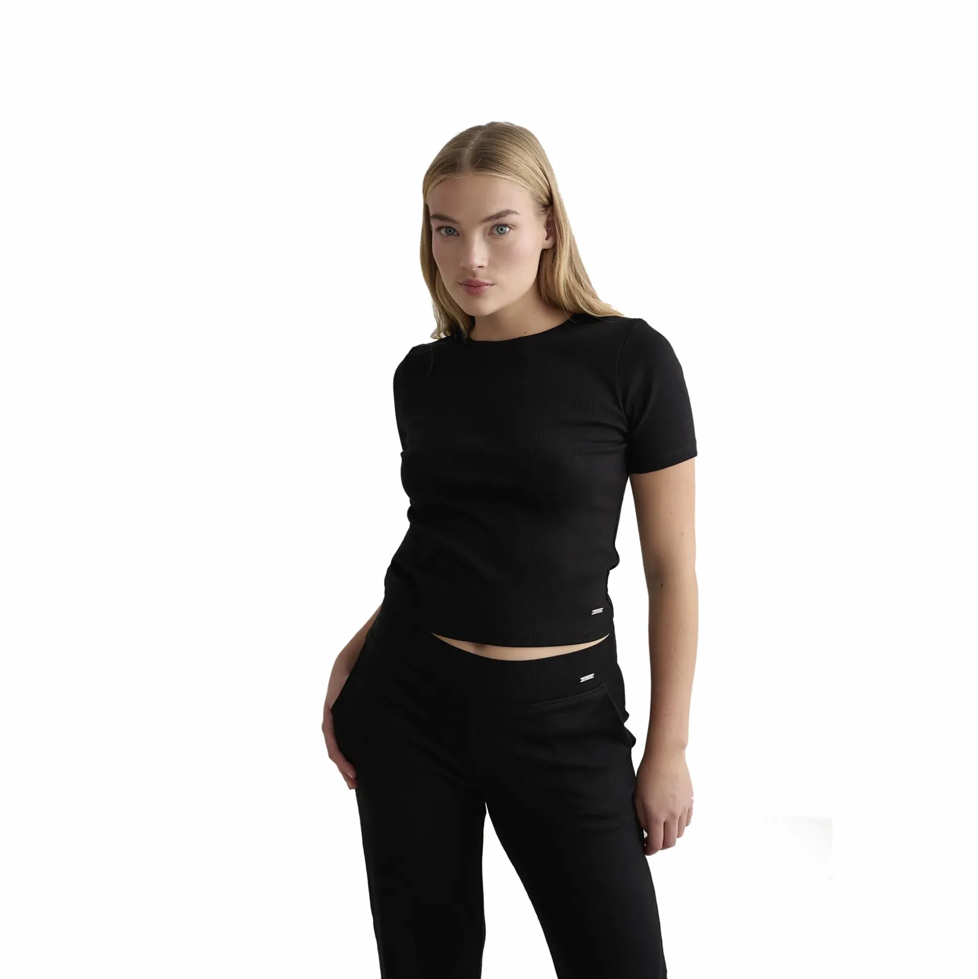 ease ribbed short sleeve