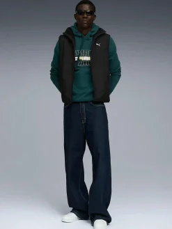 ess logo lab holiday hoodie m