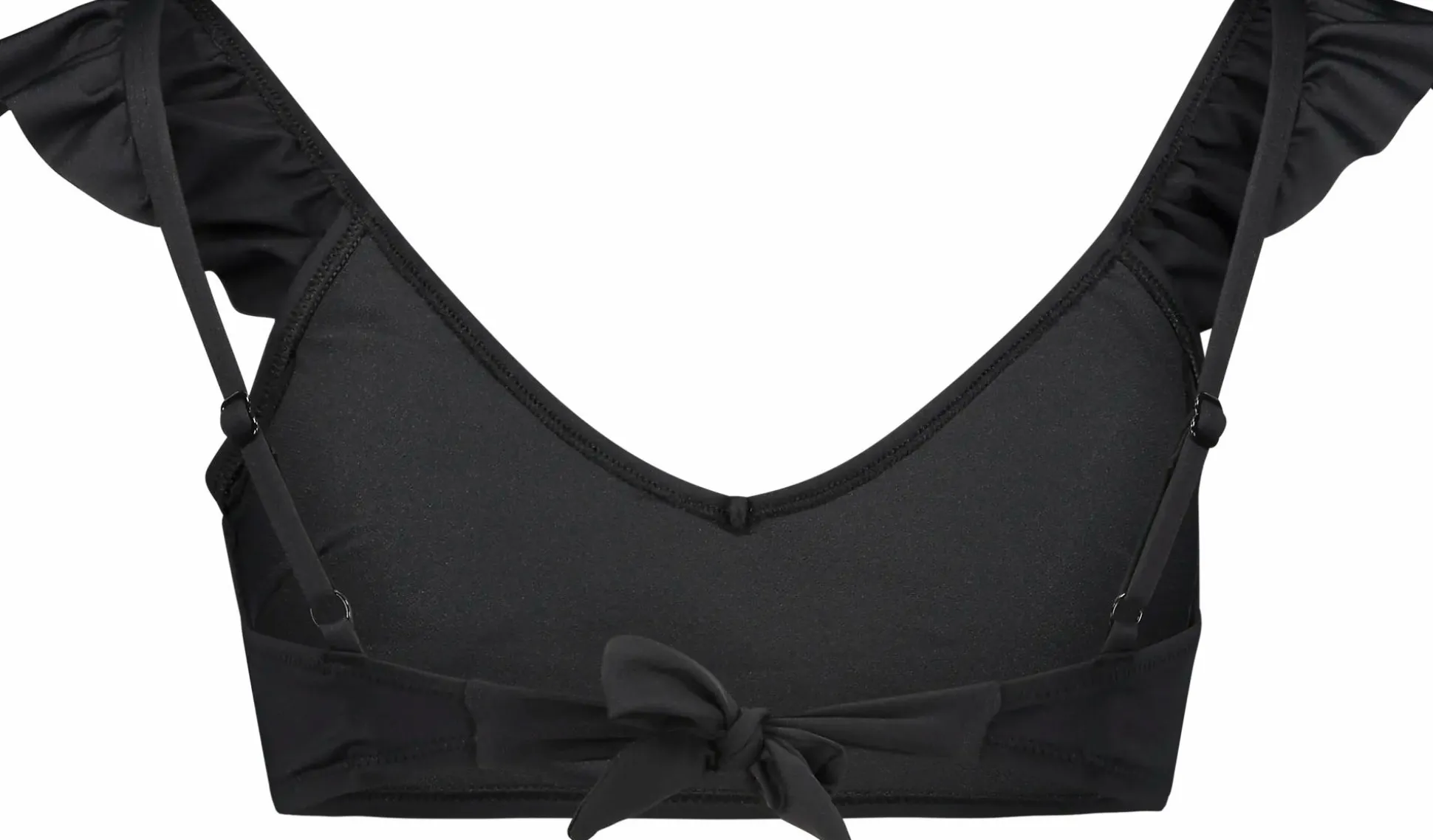 frill bikini top w