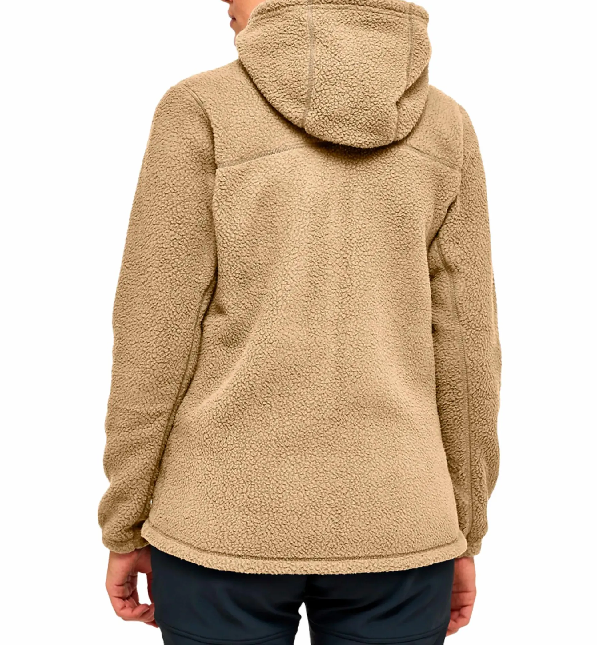 malung pile hood women