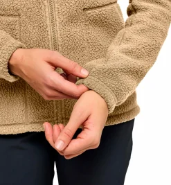 malung pile hood women