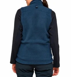 malung pile vest women