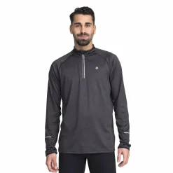 run half zip, pitkähihainen treenipaita, miesten
