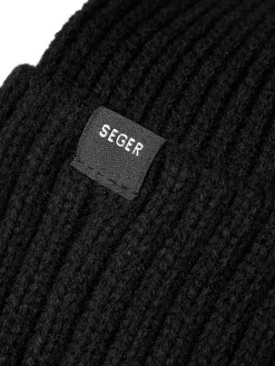 seg ribbed beanie w
