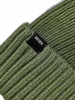 seg ribbed beanie w
