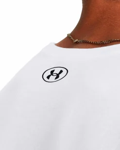 ua camo chest stripe ss-blk m